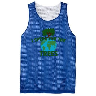 I Speak For Trees Earth Day Save Earth Inspiration Hippi Great Gift Mesh Reversible Basketball Jersey Tank