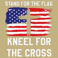 I Stand For The Flag Kneel For The Cross Patriotic Christian Hoodie