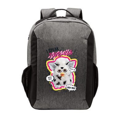 I Speak Furbish! Snowball Retro Vibes Big Chest Vector Backpack