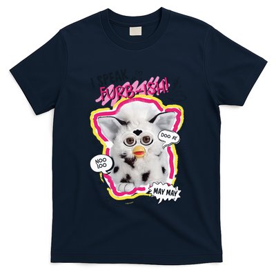 I Speak Furbish! Snowball Retro Vibes Big Chest T-Shirt