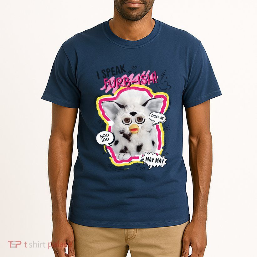 I Speak Furbish! Snowball Retro Vibes Big Chest Tall T-Shirt