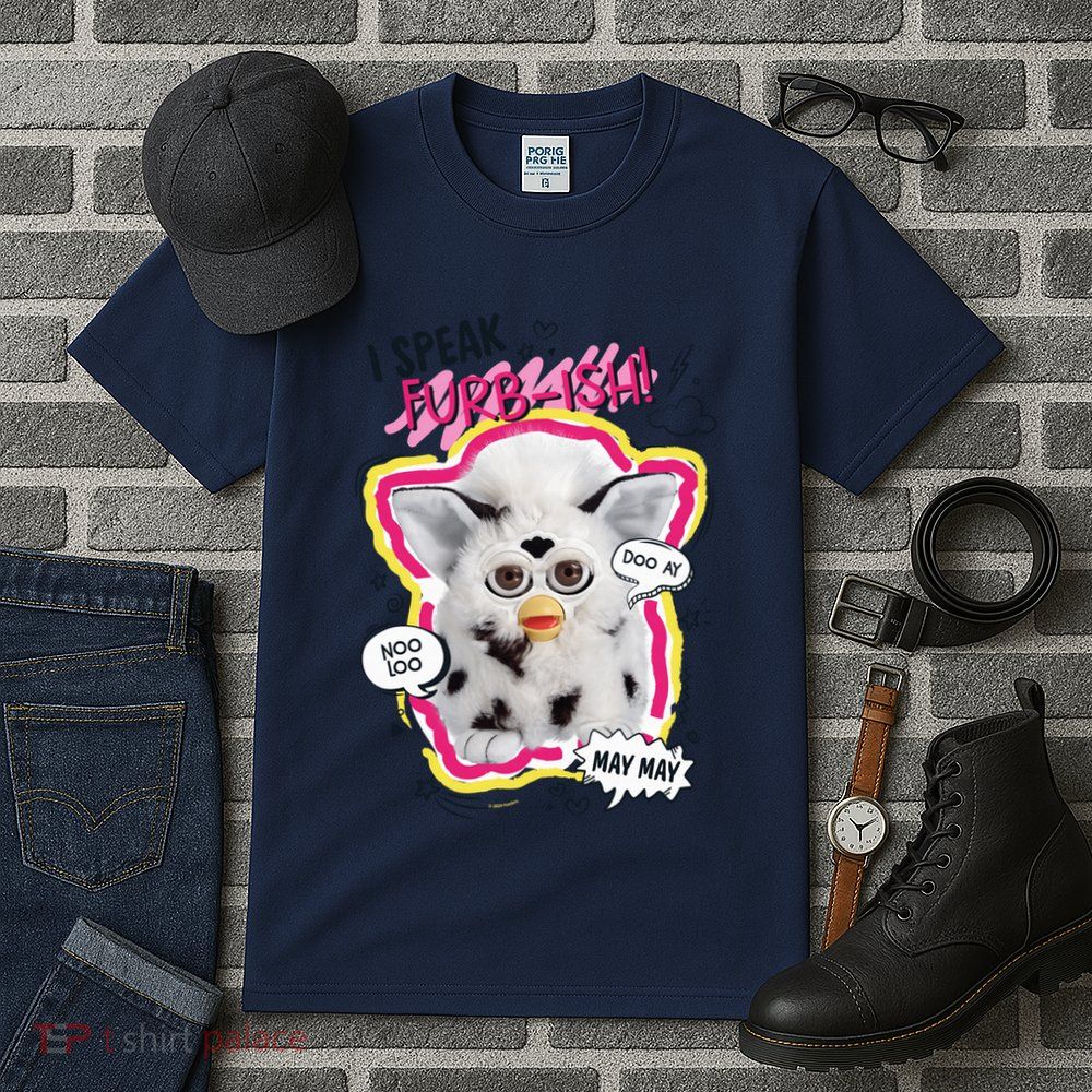 I Speak Furbish! Snowball Retro Vibes Big Chest Tall T-Shirt