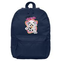 I Speak Furbish! Snowball Retro Vibes Big Chest 16 in Basic Backpack
