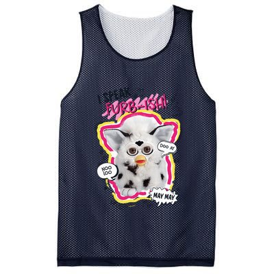 I Speak Furbish! Snowball Retro Vibes Big Chest Mesh Reversible Basketball Jersey Tank