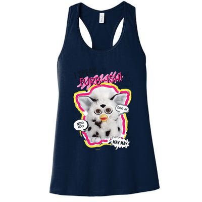 I Speak Furbish! Snowball Retro Vibes Big Chest Womens Tank Top
