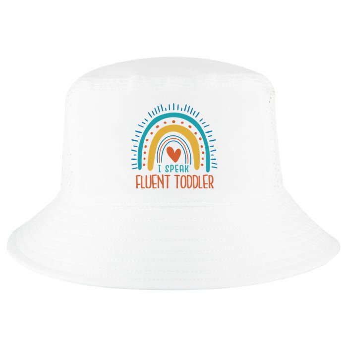 I Speak Fluent Toddler Funny Cool Comfort Performance Bucket Hat