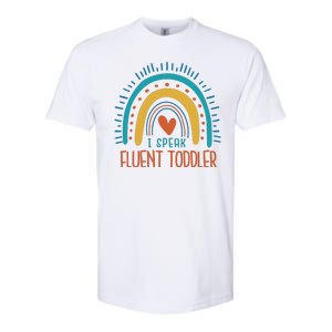 I Speak Fluent Toddler Funny Softstyle CVC T-Shirt