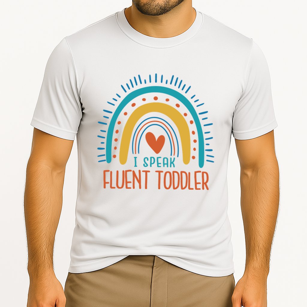 I Speak Fluent Toddler Funny Performance Shirt