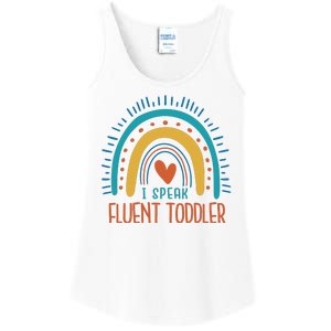 I Speak Fluent Toddler Funny Ladies Essential Tank