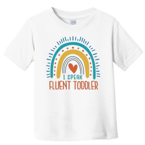 I Speak Fluent Toddler Funny Toddler T-Shirt