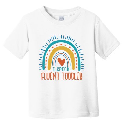 I Speak Fluent Toddler Funny Toddler T-Shirt