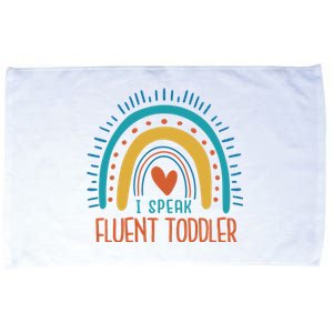 I Speak Fluent Toddler Funny Microfiber Hand Towel