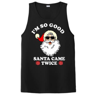 Im So Good Santa Came Twice Holiday PosiCharge Competitor Tank