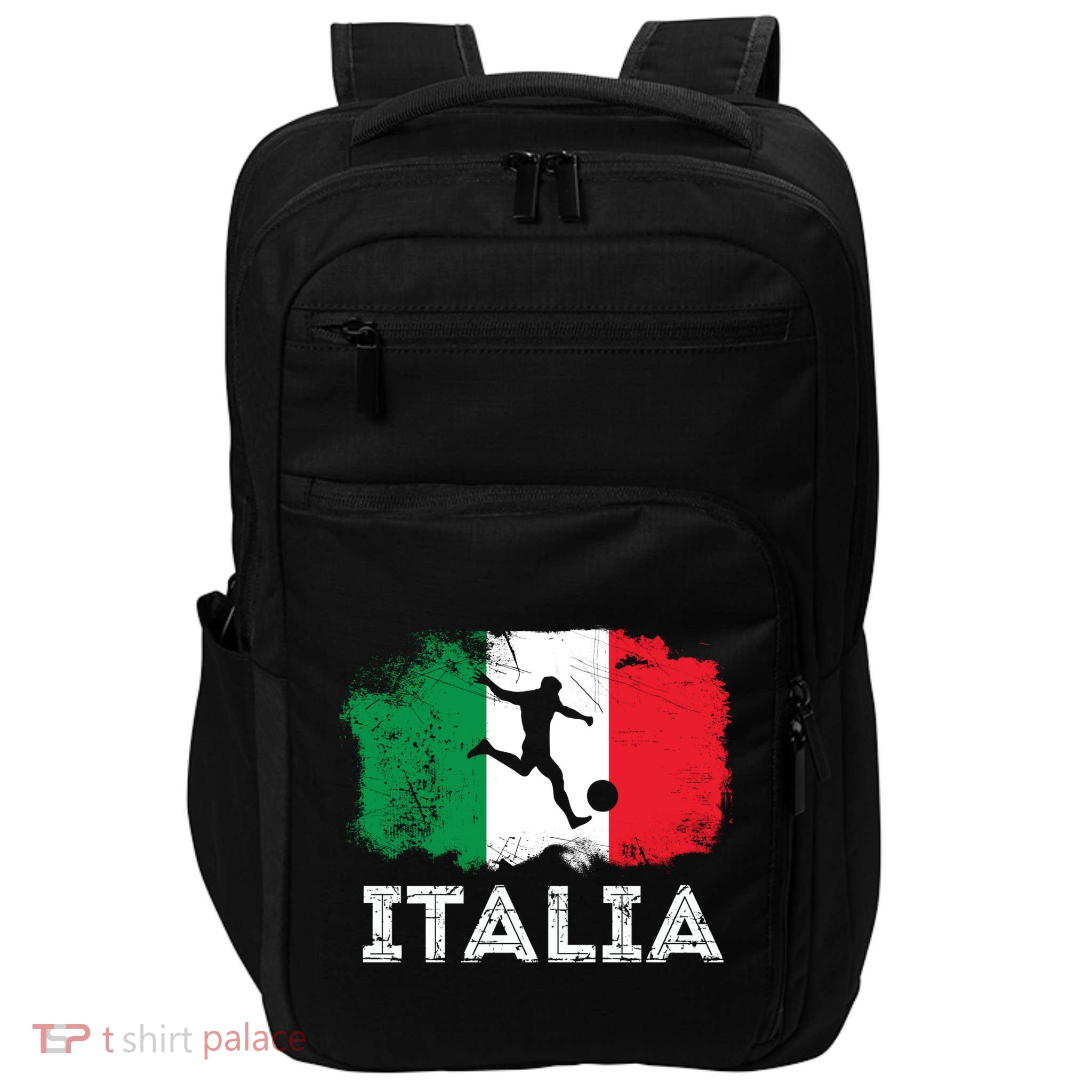 Italian soccer grunge flag Impact Tech Backpack
