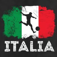 Italian soccer grunge flag Adult Drive Performance Visor