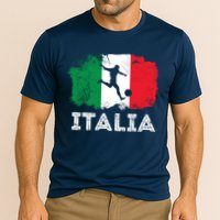 Italian soccer grunge flag Cooling Performance Crew T-Shirt