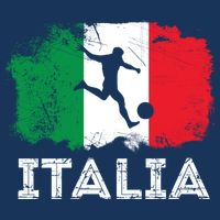Italian soccer grunge flag 16 in Basic Backpack