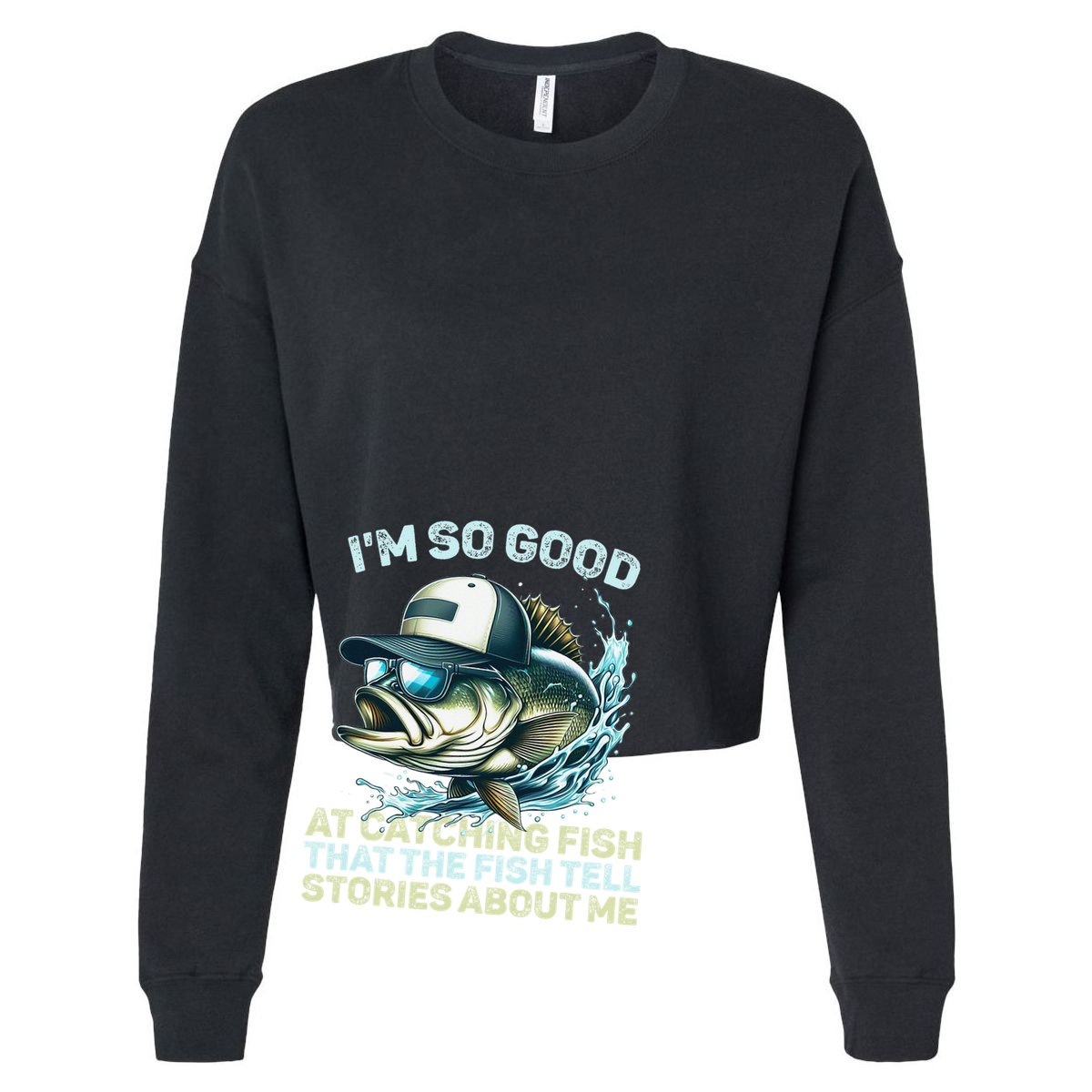 Im So Good At Catching Fish That The Fish Tell Stories Zip Tote Bag