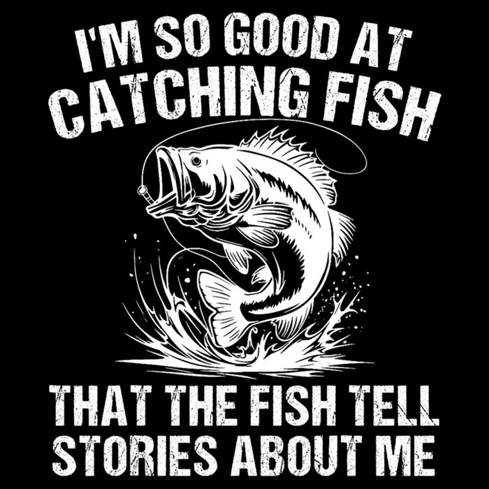 Im So Good At Catching Fish That The Fish Tell Stories About Me 16 in Basic Backpack