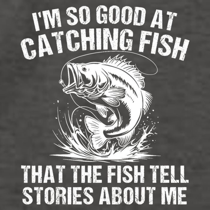 Im So Good At Catching Fish That The Fish Tell Stories About Me Vector Backpack