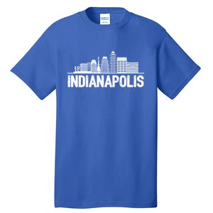 Indianapolis Skyline Gift Tall T-Shirt