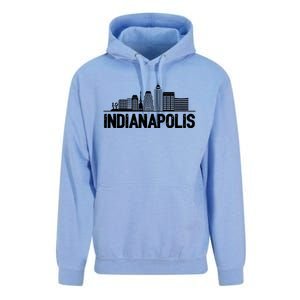 Indianapolis Skyline Gift Unisex Surf Hoodie