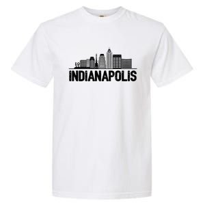 Indianapolis Skyline Gift Garment-Dyed Heavyweight T-Shirt