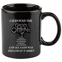 I Survived Good Omens 2 11oz C Handle Ceramic Mug