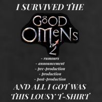I Survived Good Omens 2 11oz C Handle Ceramic Mug