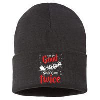 Im So Good Santa Came Twice Sustainable Knit Beanie