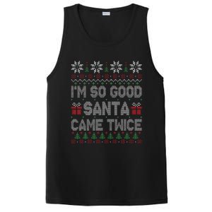 I'm So Good Santa Came Twice Santa Matching Couple Christmas  PosiCharge Competitor Tank