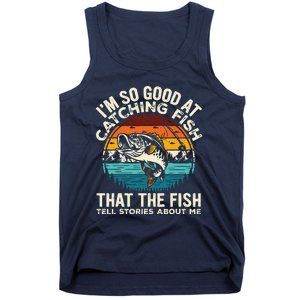 IM So Good At Catching Fish Funny Fishing Fisherman Tank Top