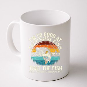 IM So Good At Catching Fish Funny Fishing Fisherman Coffee Mug