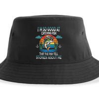 IM So Good At Catching Fish That The Fish Tell Stories Sustainable Bucket Hat