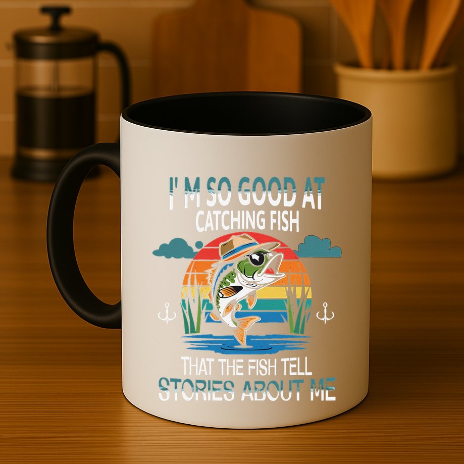 IM So Good At Catching Fish That The Fish Tell Stories Mug