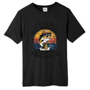 IM So Good At Catching Fish That The Fish Tell Stories Tall Fusion ChromaSoft Performance T-Shirt