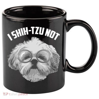 I Shihmeaningful Gifttzu Not Gift Cool Adorable I Heart Dogs Hood Gift 11oz C Handle Ceramic Mug