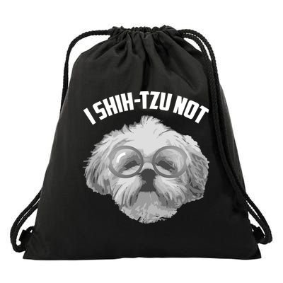 I Shihmeaningful Gifttzu Not Gift Cool Adorable I Heart Dogs Hood Gift Drawstring Bag