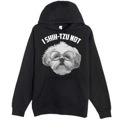 I Shihmeaningful Gifttzu Not Gift Cool Adorable I Heart Dogs Hood Gift Premium Pullover Hoodie