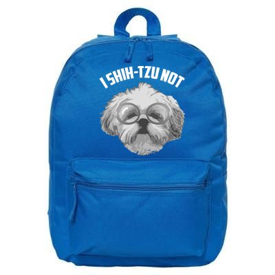 I Shihmeaningful Gifttzu Not Gift Cool Adorable I Heart Dogs Hood Gift 16 in Basic Backpack