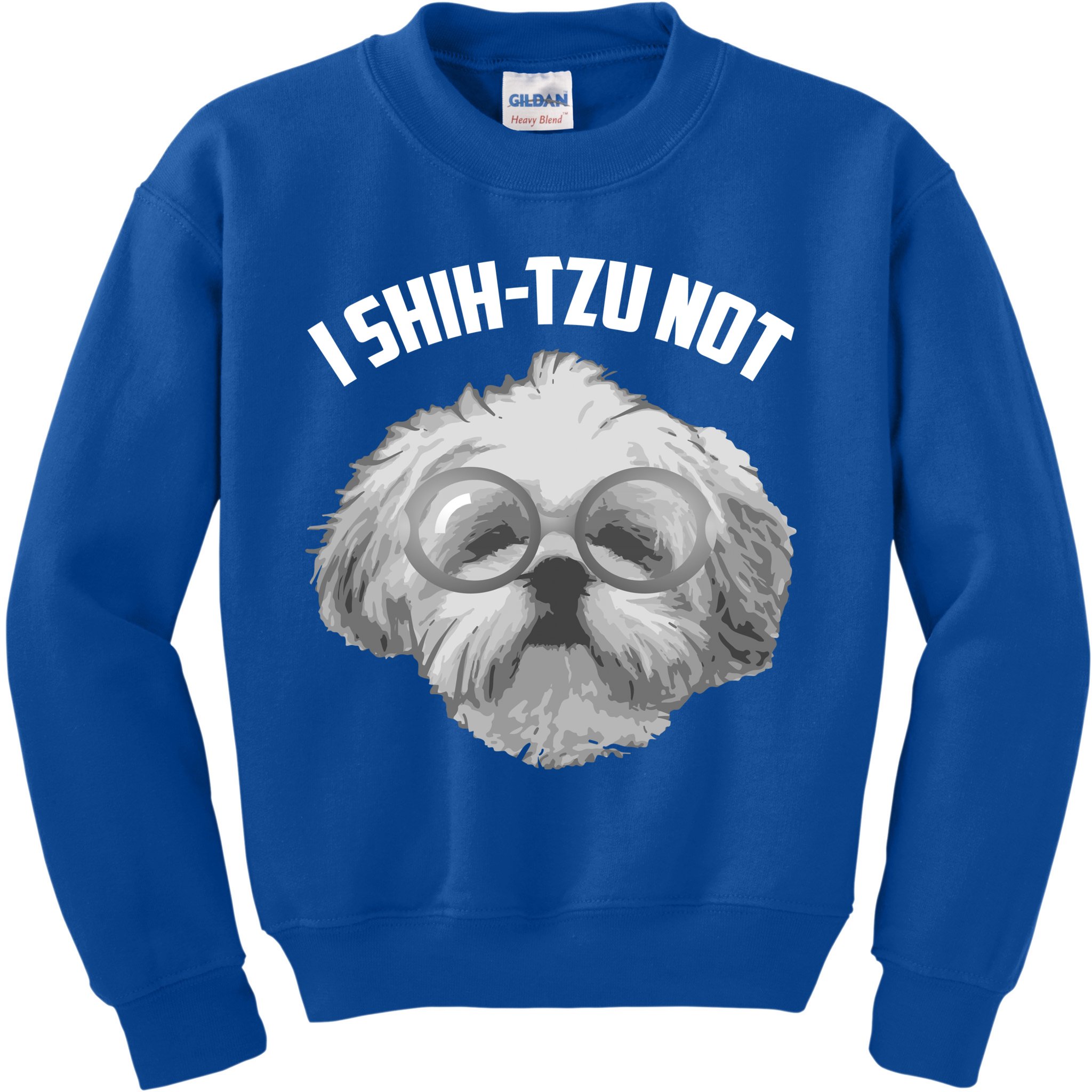 I Shihmeaningful Gifttzu Not Gift Cool Adorable I Heart Dogs Hood Gift Kids Sweatshirt