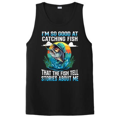 IM So Good At Catching Fish Legendary Angler Gift PosiCharge Competitor Tank