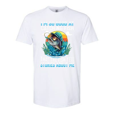 IM So Good At Catching Fish Legendary Angler Gift Softstyle® CVC T-Shirt