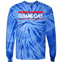 I Smell Game Day Sports Tie-Dye Long Sleeve Shirt