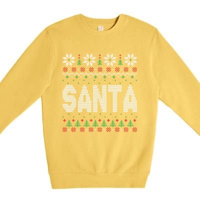 IM So Good Santa Came Twice Santa Matching Couple Christmas Gift Premium Crewneck Sweatshirt