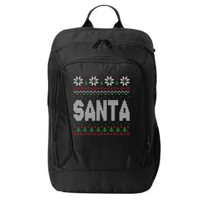 IM So Good Santa Came Twice Santa Matching Couple Christmas Gift City Backpack