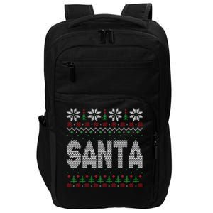 IM So Good Santa Came Twice Santa Matching Couple Christmas Gift Impact Tech Backpack