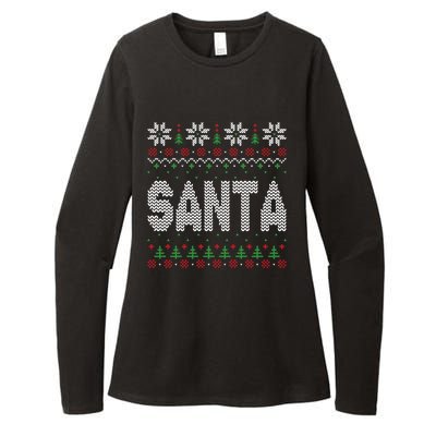 IM So Good Santa Came Twice Santa Matching Couple Christmas Gift Womens CVC Long Sleeve Shirt