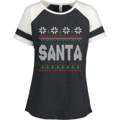 IM So Good Santa Came Twice Santa Matching Couple Christmas Gift Enza Ladies Jersey Colorblock Tee