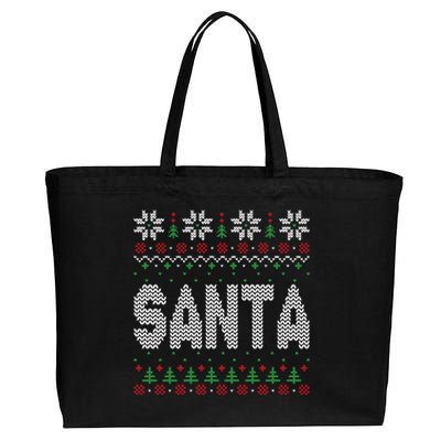 IM So Good Santa Came Twice Santa Matching Couple Christmas Gift Cotton Canvas Jumbo Tote